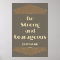 Sei stark und mutig Joshua 1:9