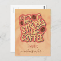 Sei stark wie Kaffee | motivierend Angebot