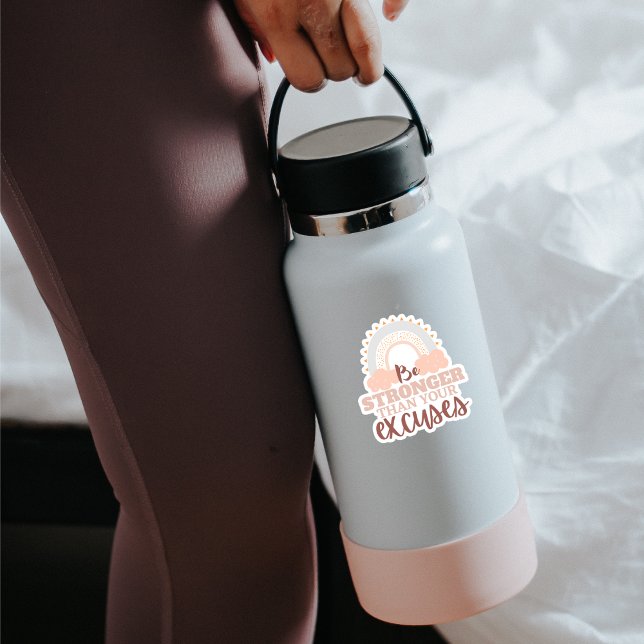 "Sei stärker als ..." Individuell-geschnittener Vi Aufkleber (Von Creator hochgeladen)