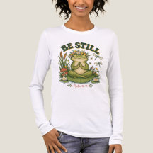 Sei Still Christlicher Glaube Damen T-Shirt