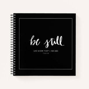 Sei still Journal (Psalm 46:10) Notizbuch