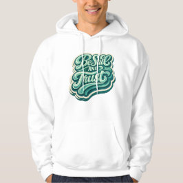 Sei still Motivations-T-Shirt Hoodie