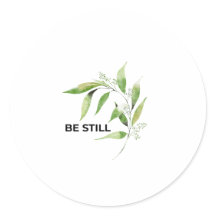 Sei Still Olivenzweig Inspirierend Christlich