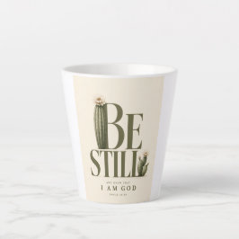 SEI STILL | Psalm 46:10 | Warm Cream Milchtasse