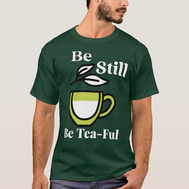 Sei still. Sei Tee voll — Schlucken, Bleibe Ruhe, (Vorderseite)