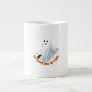 Sei unheimlich, iss, trinke und sei gruselig Klass Jumbo-Tasse