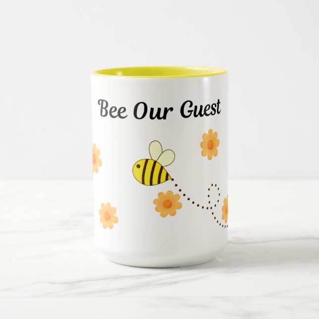 Sei unser Gast Tasse (Zentrum)