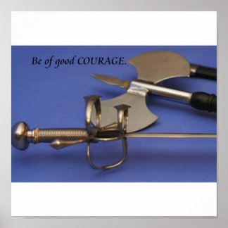 "Sei von gutem Mut" Poster