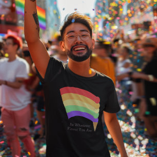 Sei welcher Geschmack auch immer Rainbow Con Perso T-Shirt