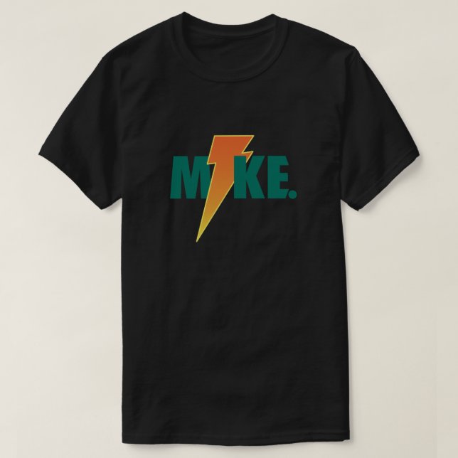 Sei wie der Angepasste Scoop der Mike T-Shirt (Design vorne)