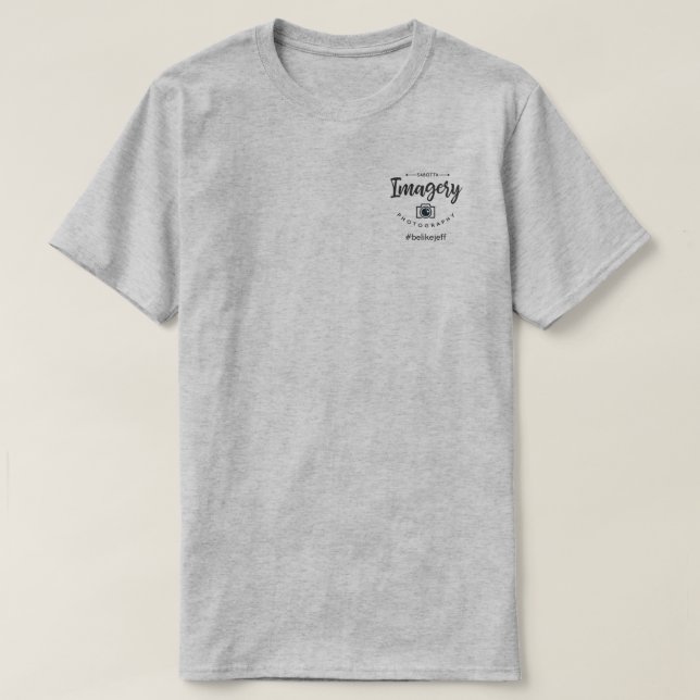 Sei wie Jeff T - Shirt, Mens T-Shirt (Design vorne)