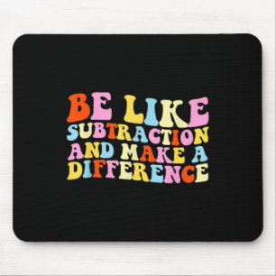 Sei wie Subtraktion und mache einen Unterschied Lu Mousepad