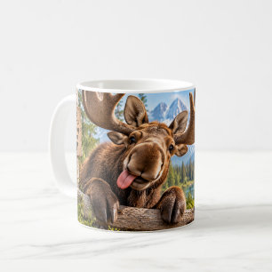 Sei wild, sei anders, Elch Kaffeetasse