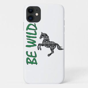 Sei wild-stark und dekorativ Pferd  Case-Mate iPhone Hülle