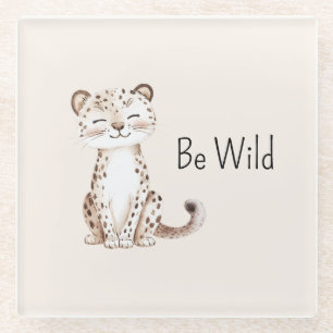 Sei wilde Gepard Glasuntersetzer