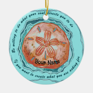 Sei willig keramik ornament