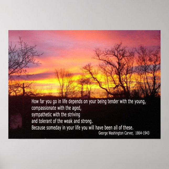 Sei zart mit dem jungen Poster (Vorne)