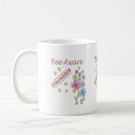Seid aufmerksam - Rettet die Bienen Kaffeetasse