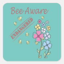 Seid aufmerksam - Rettet die Bienen