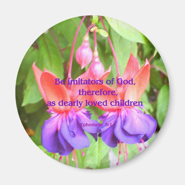 Seid die Nachahmer Gottes Magnet (Vorne)