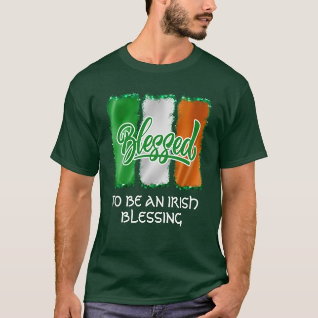 SEID EIN IRISH SESSING St Patrick's Day T-Shirt (Vorderseite)