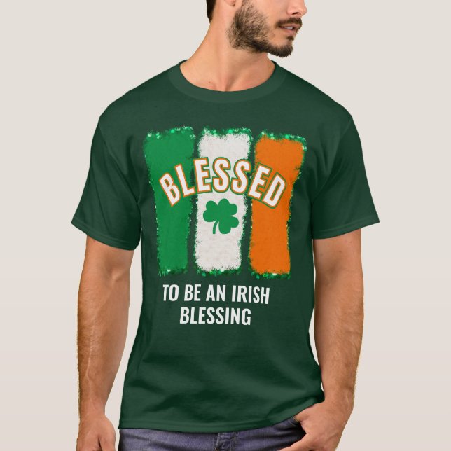 SEID EIN IRISH SESSING St Patrick's Day T-Shirt (Vorderseite)