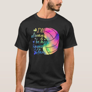 Seid ihre größte Fan-Volleyball-Mama Mama Mother's T-Shirt