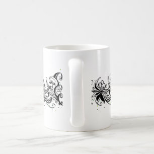 SEID KIND! Zitat zur inspirierenden Kalligrafie Tasse