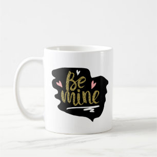 Seid mein   Happy Valentine's Day Modern Sweet Gif Kaffeetasse