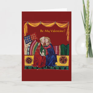 Seid mein Valentin? Feiertagskarte