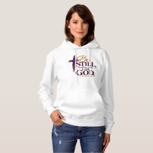 Seid still und erkennt, dass ich Gott bin Hoodie