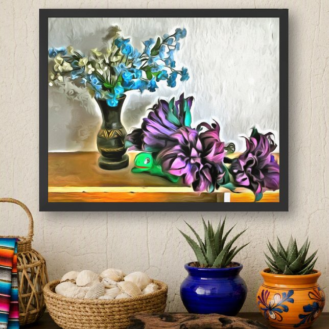 Seide und Maiskolben Blume 2190 Kunstdrucken Poster (Von Creator hochgeladen)