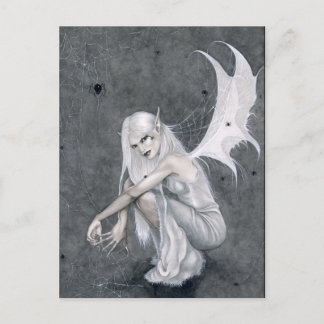 Seidene Faden-Postkarte Postkarte