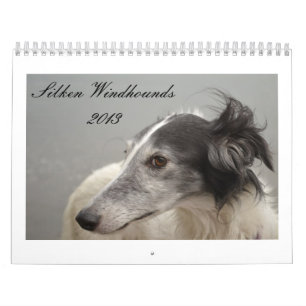 Seidenes Windhounds 2013-2 Kalender