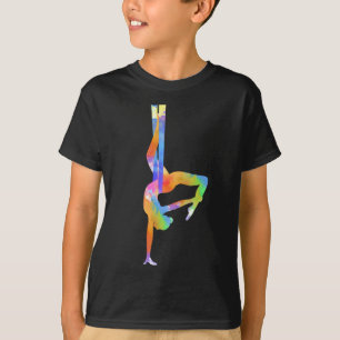 Seidenfrauen Aerialist Yoga T-Shirt