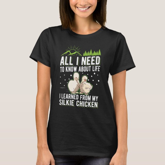 Seidenhuhn T-Shirt (Vorderseite)