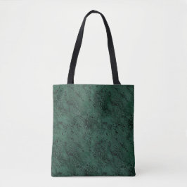 Seidenmoire Kleines Muster in Forest Green