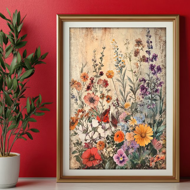 Seidenpapier Decoupage Herbst Wildblumen Var04 (Von Creator hochgeladen)