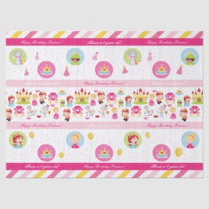 Seidenpapier Geburtstags-Prinzessin-