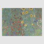 Seidenpapier: GUSTAV KLIMT: FARM GARDEN Seidenpapier<br><div class="desc">Seidenpapier: GUSTAV KLIMT: LANDGARTEN MIT SONNENBLUMEN</div>