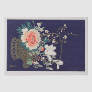 Seidenpapier: JAPANESE WOODBLOCK : OHARA KOSON Seidenpapier