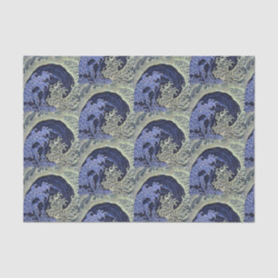 Seidenpapier JAPANISCHES WELLEN-MUSTER WEIBLICH