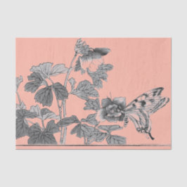 Seidenpapier SCHMETTERLINGS-JAPANER-DRUCK