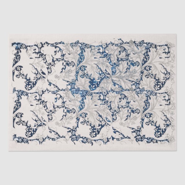 Seidenpapier: WILLIAM MORRIS : WALLFLOWER Seidenpapier (Vorderseite)