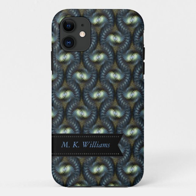 Seidenraupen dunkle Batik Muster iPhone 5 Fall-Par Case-Mate iPhone Hülle (Rückseite)