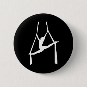Seidentänzer Trapeze Aerialist Air Yoga Button