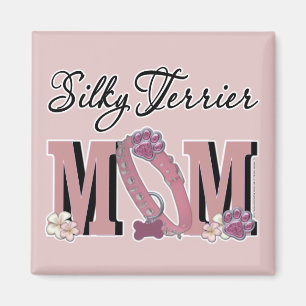 Seidiger Terrier MAMA Magnet