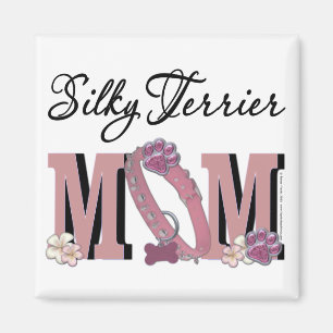 Seidiger Terrier MAMA Magnet