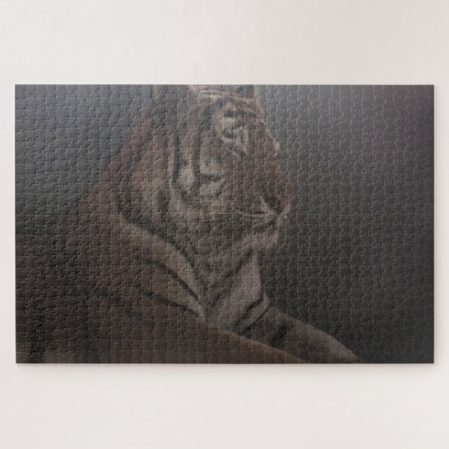Seidiger Tiger Puzzle (Horizontal)
