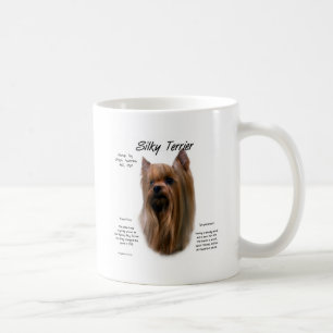 Seidiges Terrier-Geschichtsentwurf Kaffeetasse